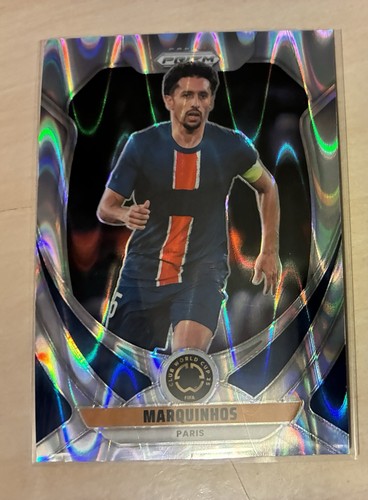 Marquinhos 2025 Panini Prizm FIFA Club World Cup Seismic Prizm #180