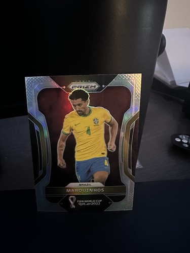 Marquinhos 2022 Panini Prizm FIFA World Cup Silver Prizm