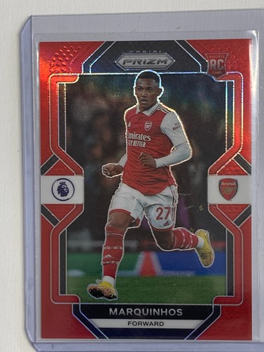 Marquinhos 2022 Panini Prizm Premier League Red 70/149