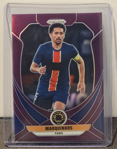 Marquinhos 2025 Panini Prizm Purple Prizm 32/125