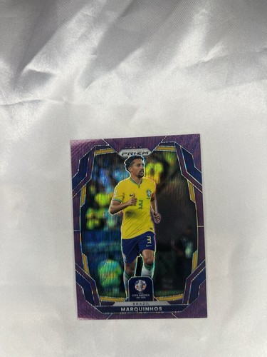 Marquinhos 2024 Panini Prizm Purple Wave /99