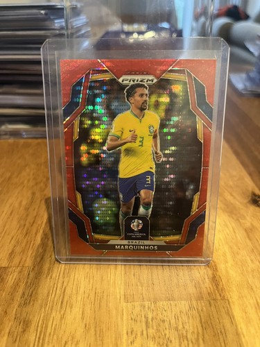 Marquinhos 2024 Panini Prizm Red Pulsar /125