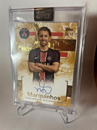 Marquinhos 2024 Topps PSG Exhibition /10