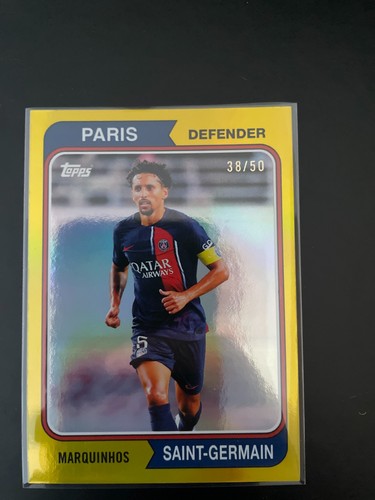 Marquinhos 2023 Topps PSG Team Set 38/50