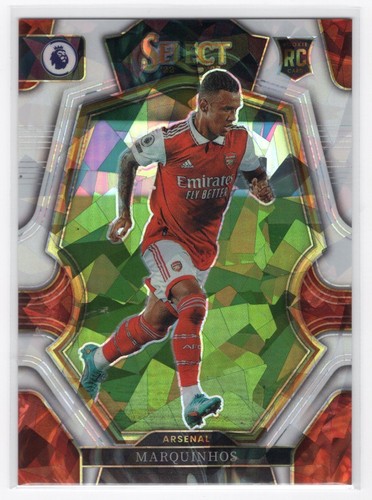 Marquinhos 2022 Panini Select EPL White Ice /25