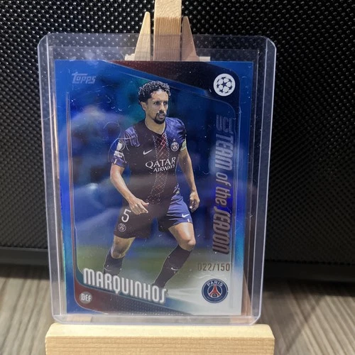Marquinhos 2025 Topps UCC Flagship Blue /150