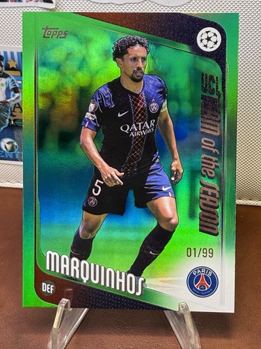 Marquinhos 2025 Topps UEFA Champions League Verde /99