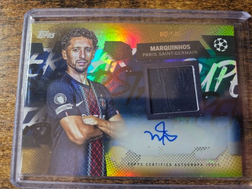Marquinhos 2025 Topps UEFA Club Gold /50