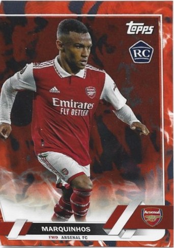Marquinhos 2022 Topps UEFA Inferno Foil