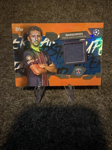 Marquinhos 2025 Topps UEFA UCC Orange /25