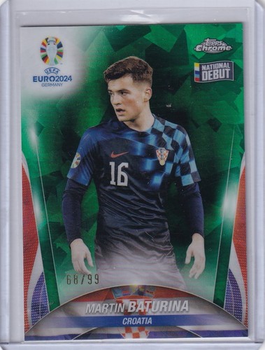 Martin Baturina 2024 Topps Chrome Sapphire Green /99