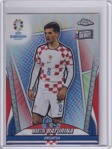Martin Baturina 2024 Topps Chrome UEFA Euro