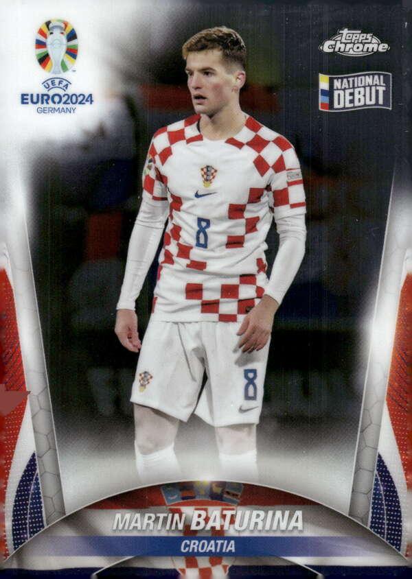 Martin Baturina 2024 Topps Chrome UEFA EURO