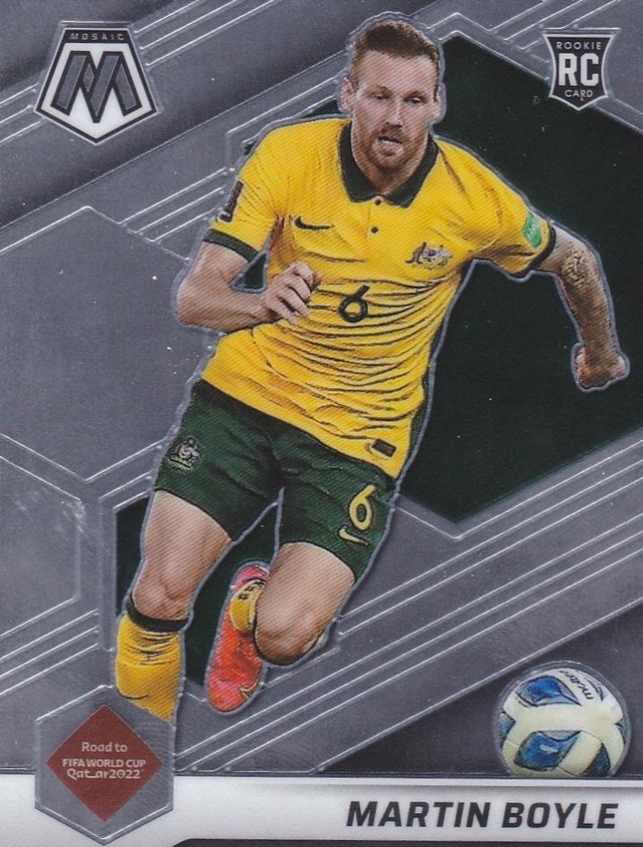 Martin Boyle 2021 Panini Mosaic Road to FIFA World Cup