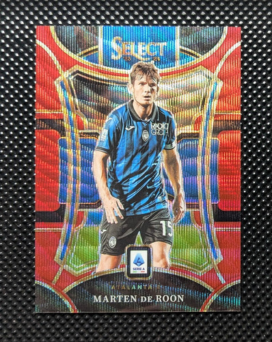 Martin de Roon 2024 Panini Select Serie A Red Wave /49
