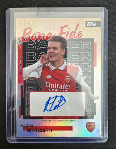 Martin Ødegaard 2025 Topps Arsenal Team Set /49