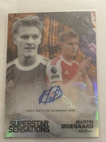 Martin Ødegaard 2026 Topps Chrome 11/25