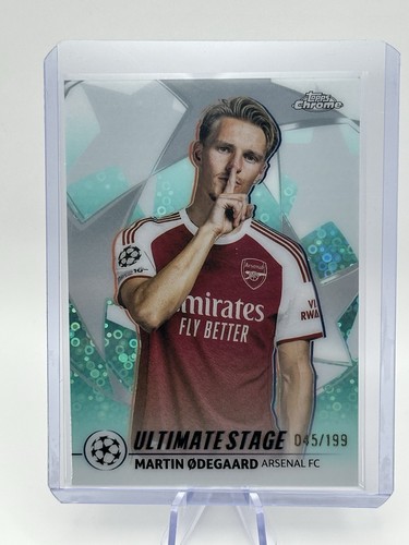 Martin Ødegaard 2025 Topps Chrome 45/199