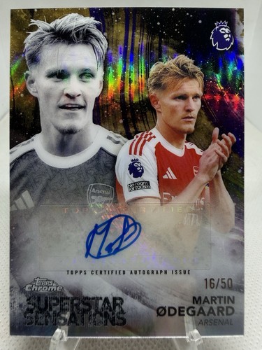 Martin Ødegaard 2026 Topps Chrome /50
