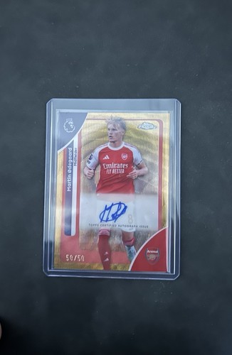 Martin Ødegaard 2026 Topps Chrome Gold /50