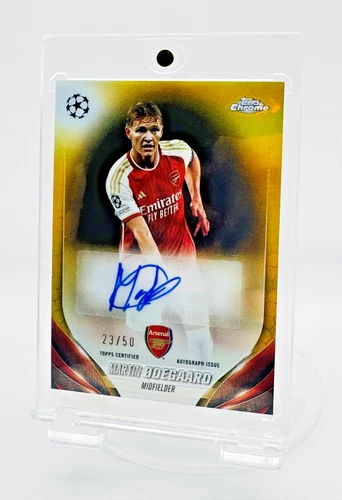 Martin Ødegaard 2024 Topps Chrome Gold Foil /50