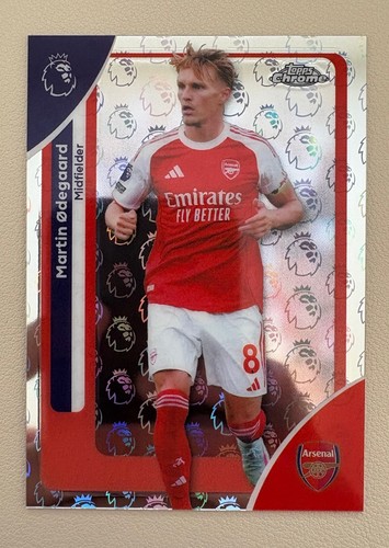 Martin Ødegaard 2026 Topps Chrome Logofractor