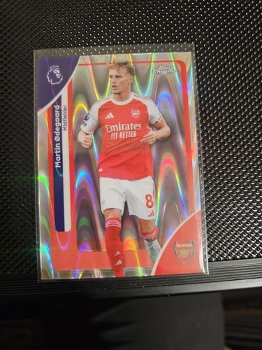 Martin Ødegaard 2026 Topps Chrome Raywave Refractor