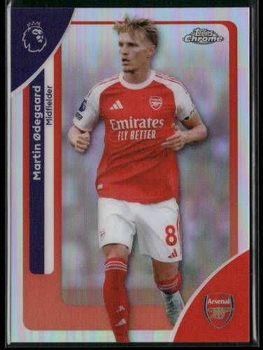 Martin Ødegaard 2026 Topps Chrome Refractor