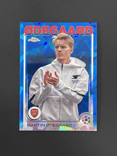 Martin Ødegaard 2024 Topps Chrome Sapphire