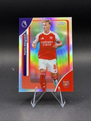 Martin Ødegaard 2026 Topps Cromo EPL Refractor