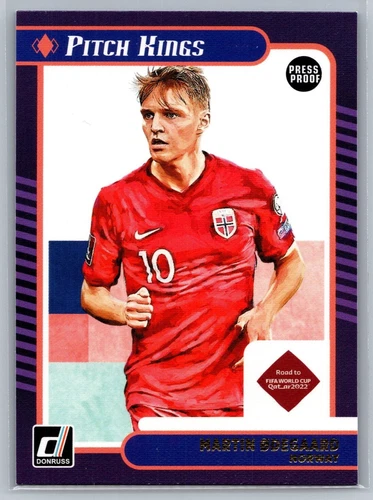 Martin Ødegaard 2021 Panini Donruss #9