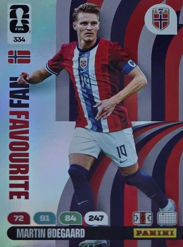 Martin Ødegaard 2026 Panini FIFA World Cup 2026 334