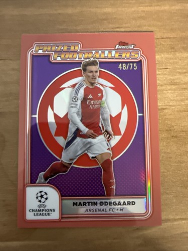 Martin Ødegaard 2024 Topps Finest /75