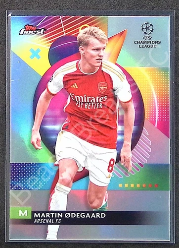 Martin Ødegaard 2023 Topps Finest Refractor