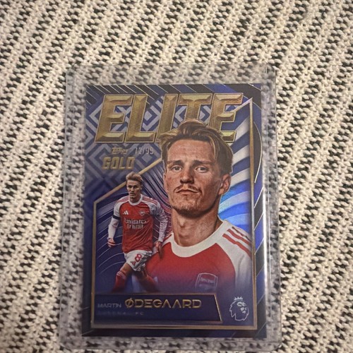 Martin Ødegaard 2025 Topps Gold Premier League Gold 72/99