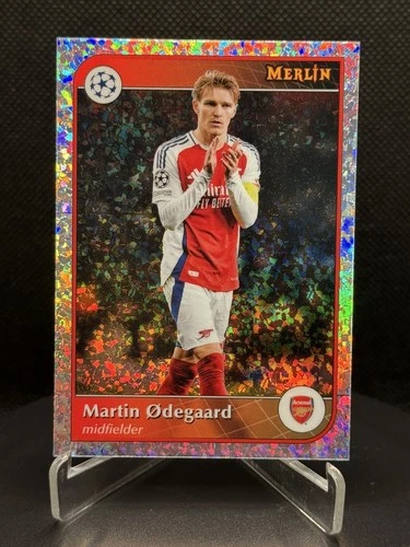 Martin Ødegaard 2024 Topps Merlin Chrome