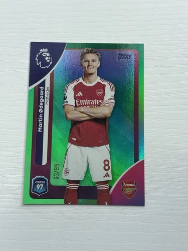 Martin Ødegaard 2025 Topps Premier League Parallel /99