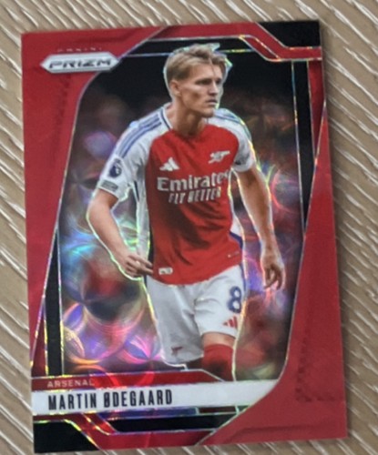 Martin Ødegaard 2024 Panini Prizm Red Mosaic /30
