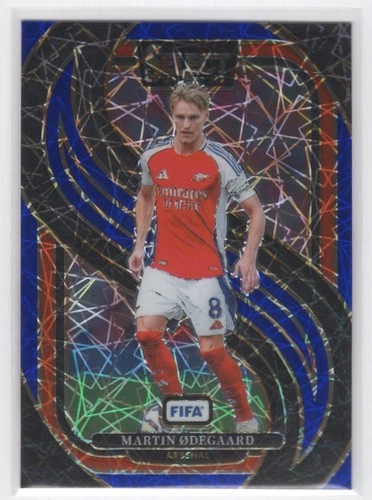 Martin Ødegaard 2024 Panini Select Blue Lazer