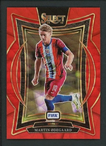 Martin Ödegaard 2024 Panini Select Wave Red /59