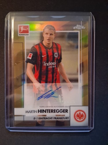 Martin Hinteregger 2020 Topps Chrome Gold /60