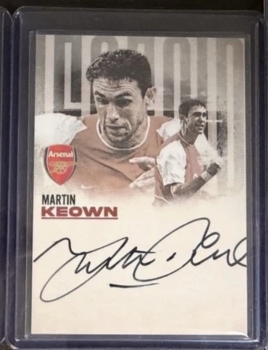 Martin Keown 2025 Futera Arsenal 02/02
