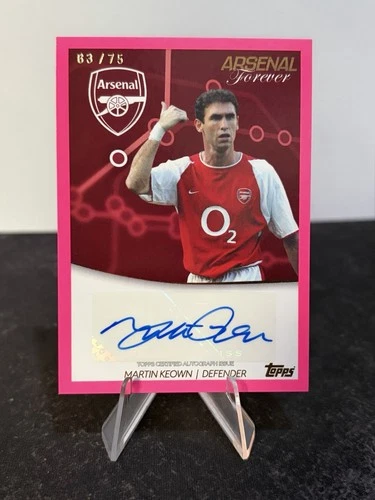 Martin Keown 2024 Topps Arsenal Forever /75