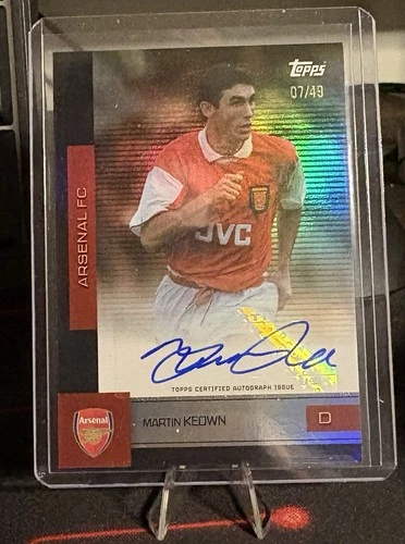 Martin Keown 2025 Topps Arsenal Team Set /49