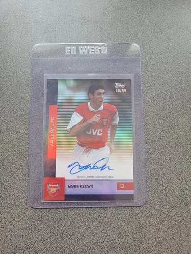 Martin Keown 2025 Topps Arsenal Team Set /99