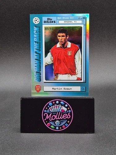 Martin Keown 1990 Topps Decades 49/49