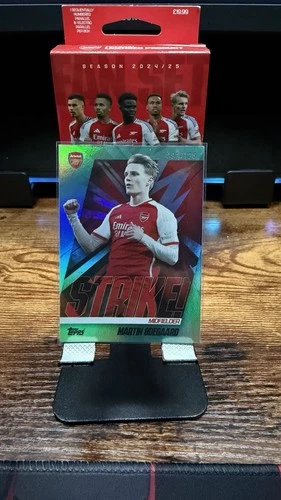 Martin Odegaard 2024 Topps Arsenal Fan Set /125
