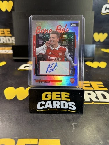 Martin Odegaard 2025 Topps Arsenal Team Set /49
