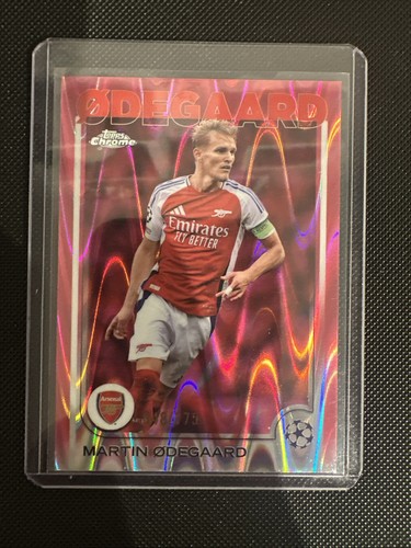 Martin Odegaard 2025 Topps Chrome /175