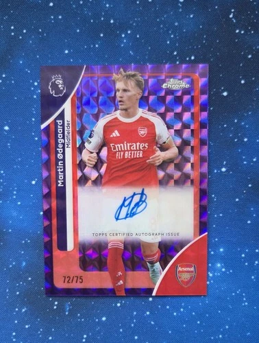Martin Odegaard 2025 Topps Chrome /25